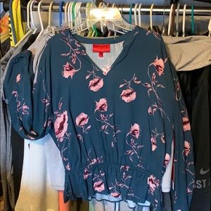 Jennifer Lopez long sleeve blouse